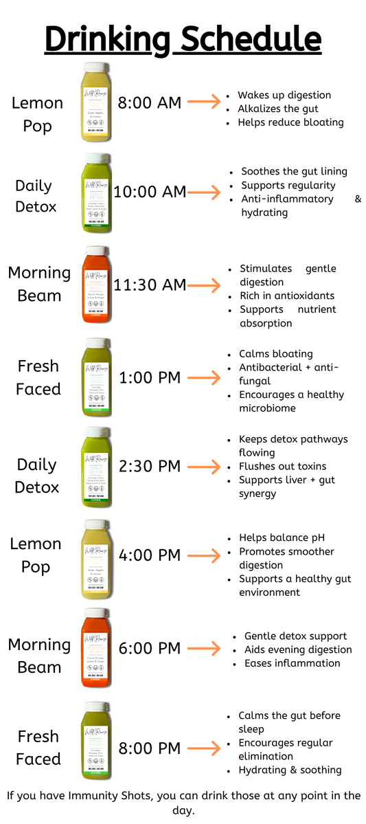 Gut Cleanse Guide & Schedule